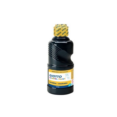 TEMPERA PRONTA 250ML lavabile GIOTTO NERO