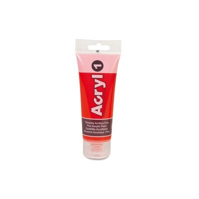 COLORE ACRILICO FINE tubo da 75ml VERMIGLIO 300