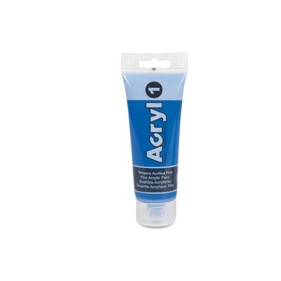 COLORE ACRILICO FINE tubo da 75ml BLU COBALTO 540