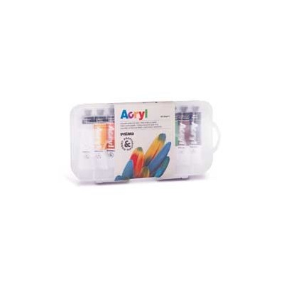 ASTUCCIO 10 COLORI ACRILICO 18ml CMP