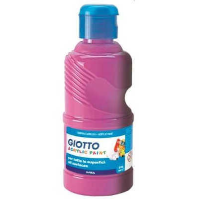 FLACONE TEMPERA ACRILICA 250 ML MAGENTA