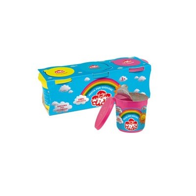 TRIS BARATTOLI DIDO 220GR GIALLO-MAGENTA-BLU