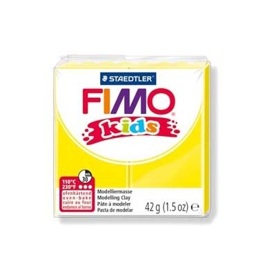 PASTA POLIMERICA FIMO KIDS 42gr GIALLO