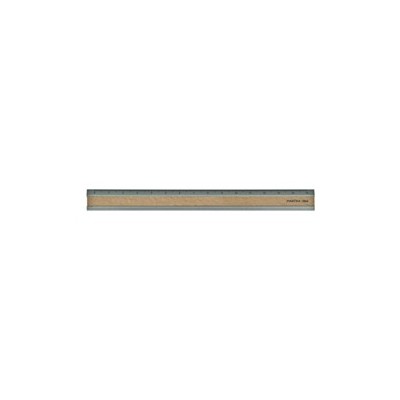 RIGHELLO IN ALLUMINIO CONINNESTO LEGNO NERO 1,5X16
