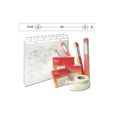 BANDA APPENDIDISEGNI 3L PVC BIANCO OPACO 50MT (S885504)