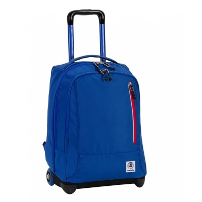 ZAINO TROLLEY INVICTA    TINDY PLAIN OLYMPIAN BLUE