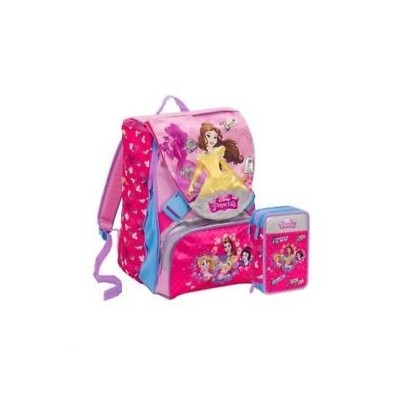 SCHOOLPACK ZAINO E ASTUCCIO DISNEY PRINCESS MAGICA