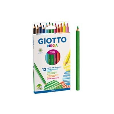ASTUCCIO 12 PASTELLI GIOTTO MEGA