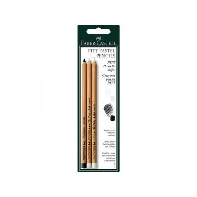 SET 3 MATITE PITT SFUMATURA GRIGIO