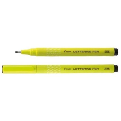 PENNARELLO LETTERING PEN PILOT PUNTA MEDIA NERA