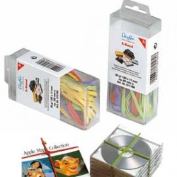 ELASTICO X-BAND MISURE E COLORI ASSORT. SCATOLA 100GR