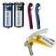 SCATOLA 6 PORTACHIAVI KEY CLIP BLU DURABLE