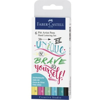 CONF.PASTEL 6 PITT ARTISTPEN HANDLETTERING
