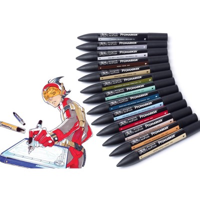 SET MANGA EXPANSION 2     12 PENNARELLI + BLENDER