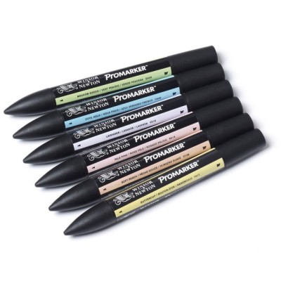 SET 6 PENNARELLI PROMARKER W&N PASTEL TONES