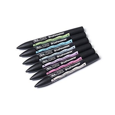 SET 6 PENNARELLI PROMARKER BRUSH W&N PASTEL TONES