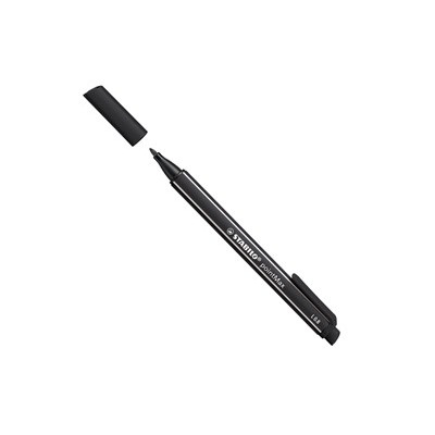 Pennarello Point Max punta 0,8mm nero Stabilo - Conf da 10 pz.