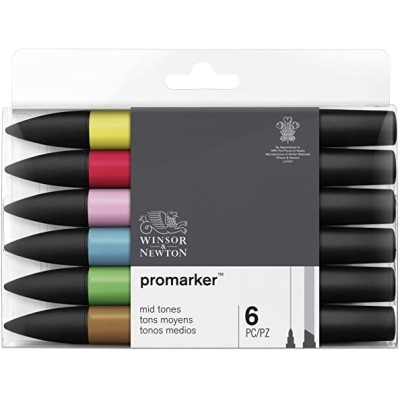 SET 6 PENNARELLI PROMARKER W&N TONI MEDI