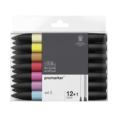 SET 12 PENNARELLI PROMARKER + BLENDER TONI 2