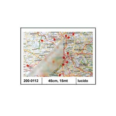 PLASTICA ADESIVA DC-FIX 45CM X 15MT TRASP. LUCIDO