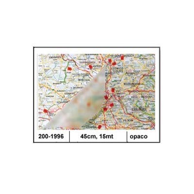 PLASTICA ADESIVA DC-FIX 45CM X 15MT TRASP. OPACO