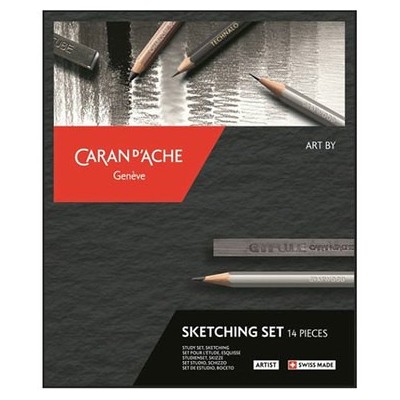 SET SKETCHING 14 PZ IN   SCATOLA DI CARTONE