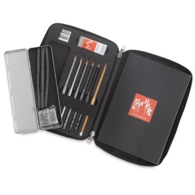SET GRAPHITE LINE BOOK   CARAN D'ACHE