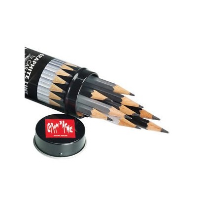 SET 15 MATITE GRAFWOOD INSCAT. ROT. METALLO 9B-4H