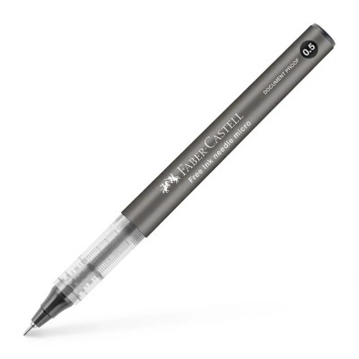 PENNA ROLLER FREE INK    0,5MM NERO FABER CASTEL