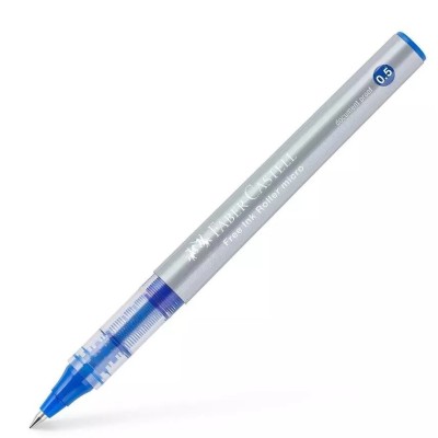 PENNA ROLLER FREE INK 05 NEEDLE BLU
