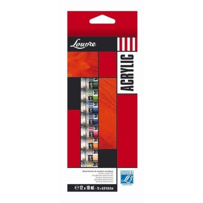 CONF. 12 TUBI 10ML ACRILICO