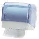 DISPENSER ASCIUGAMANI IN ROTOLO/ FOGLI TRASPARENTE/BIANCO MAR PLAST