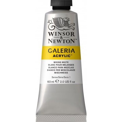 ACRILICO GALLERIA 60ML   BIANCO PER MESCOLANZE