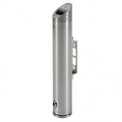 PORTACENERE INOX DA MURO H 48CM