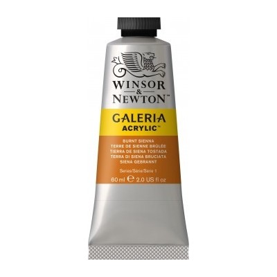 ACRILICO GALLERIA 60ML   TERRA DI SIENA BRUCIATA