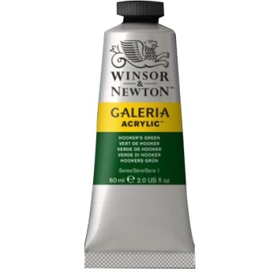ACRILICO GALLERIA 60ML   VERDE HOOKER