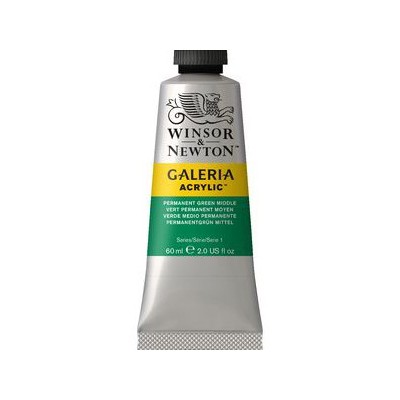 ACRILICO GALLERIA 60ML   VERDE PERMANENTE MEDIO