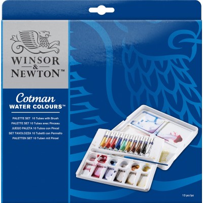 SCATOLA 10 TUBI 8ML      ACQUERELLO COTMAN PALETTE