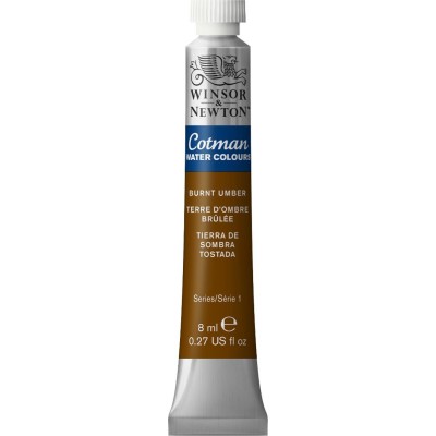 ACQUERELLO TUBETTO 8ML   TERRA D'OMBRA BRUCIATA