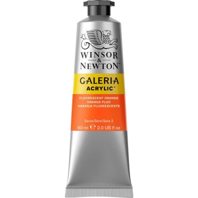 ACRILICO GALLERIA 60ML   ARANCIO FLUO