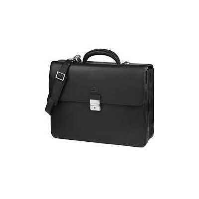 CARTELLA PORTADOCUMENTI  IN PELLE NERA NIJI 65111
