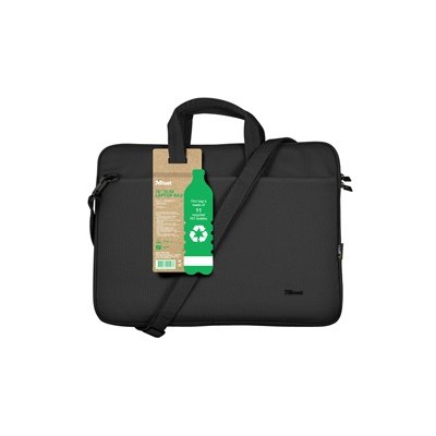 Borsa ecocompatibile per notebook da 16 Bologna - nero Trust