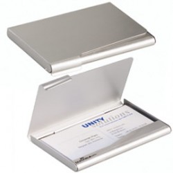 PORTA BIGLIETTI VISITA IN ALLUMINIO BUSINESS CARD BOX