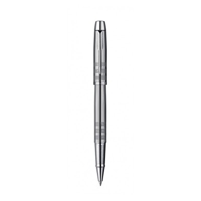 PENNA ROLLER F NERA IM PREMIUM SHINY CHROME CHISELLED