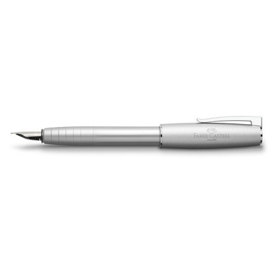 PENNA STILOGRAFICA LOOM METALLIC SILVER FABER-CASTELL 