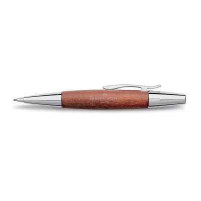 PORTAMINE E-MOTION CHROME WOOD MARRONE