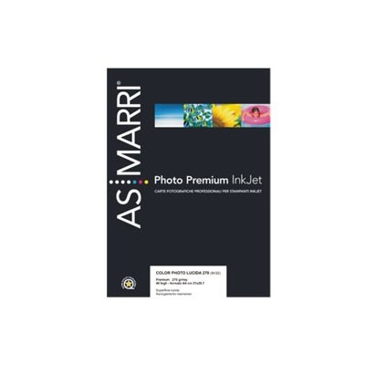 CARTA INKJET A4 270GR 40FG PHOTO PREMIUM LUCIDA 8432 AS MARRI