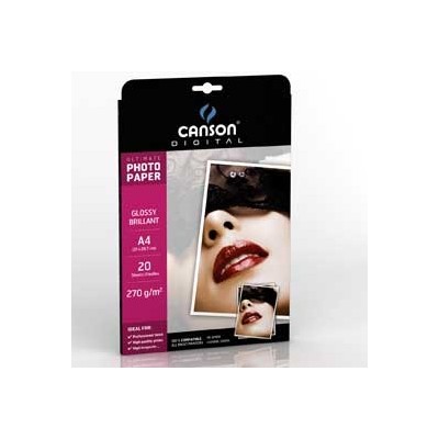 CARTA INKJET A4 270GR 20FG PHOTO SATINATA ULTIMATE CANSON