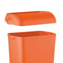 COPERCHIO PER CESTINO GETTACARTE 23LT ORANGE SOFT TOUCH