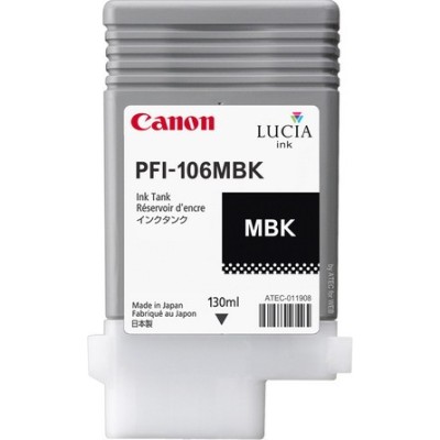 CARTUCCIA INK PFI-106 NERO MATTE